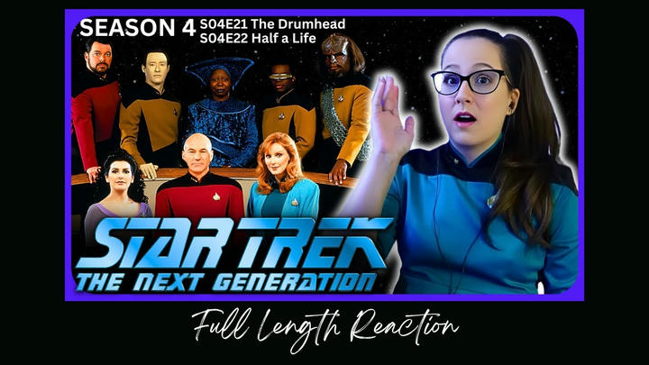 🖖Star Trek TNG S04E21-22 Full Length Reaction