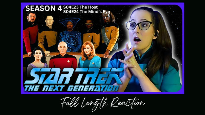 🖖Star Trek TNG S04E23-24 Full Length Reaction