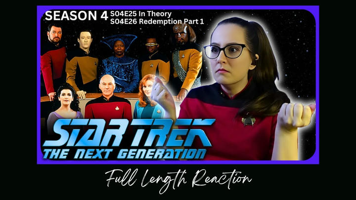 🖖Star Trek TNG S04E25-26 Full Length Reaction
