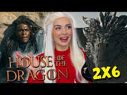 HOUSE OF THE DRAGON 2X6 FULL LENGTH REACTION