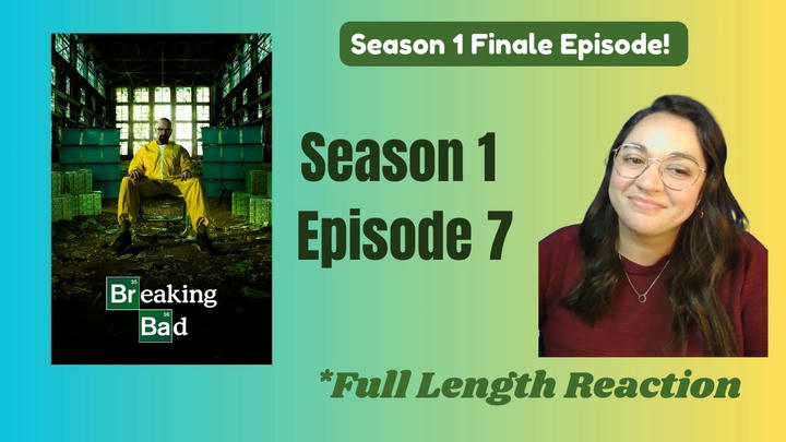 Breaking Bad 1x7 *Full Length Reaction