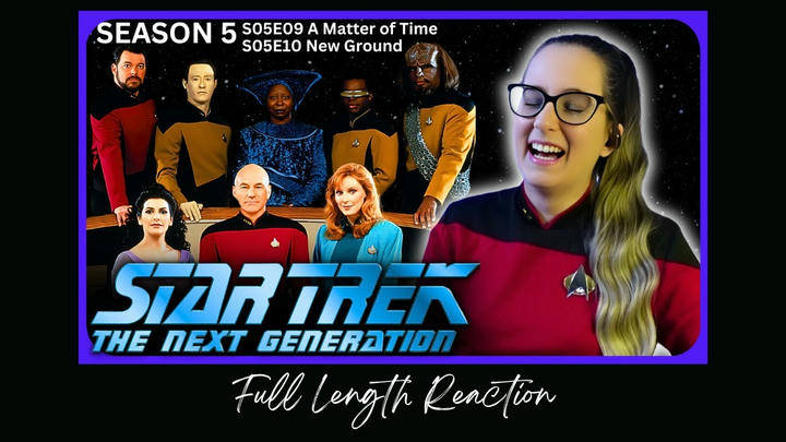 🖖Star Trek TNG S05E09-10 Full Length Reaction