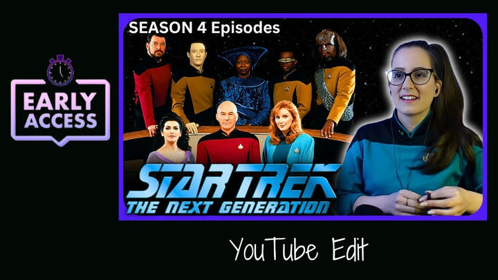 Early Access:🖖Star Trek TNG S04E26 Redemption Part 1 [YT Edit]