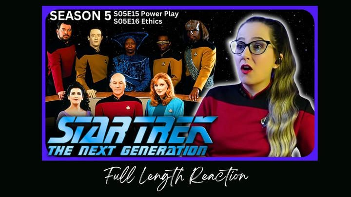 🖖Star Trek TNG S05E15-16 Full Length Reaction