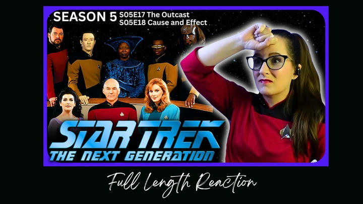 🖖Star Trek TNG S05E17-18 Full Length Reaction