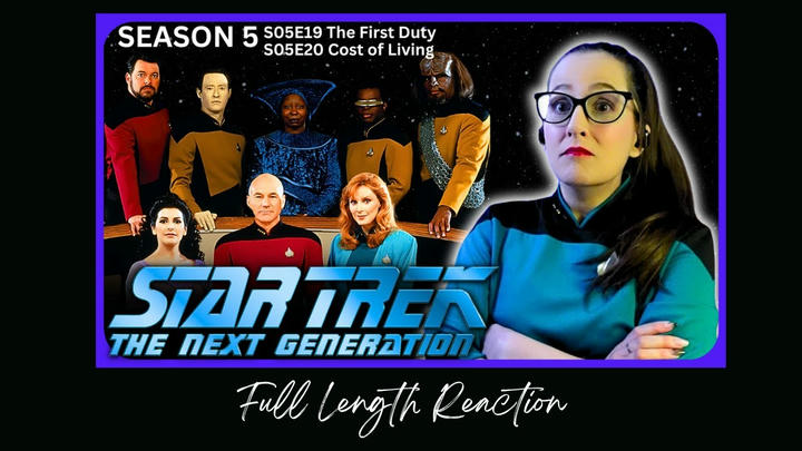 🖖Star Trek TNG S05E19-20 Full Length Reaction