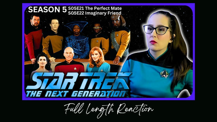 🖖Star Trek TNG S05E21-22 Full Length Reaction