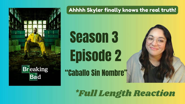 Breaking Bad 3x2 *Full Length Reaction