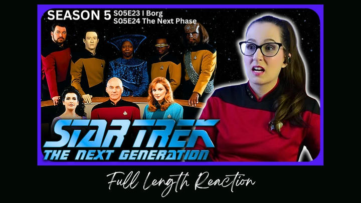 🖖Star Trek TNG S05E23-24 Full Length Reaction