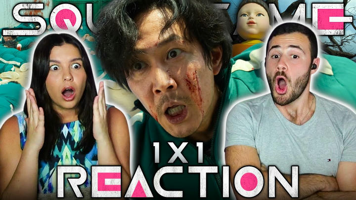 Squid Game 1x1 Reaction