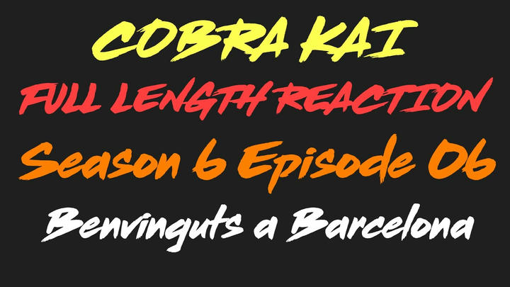 COBRA KAI 6x6 - Full Length Reaction