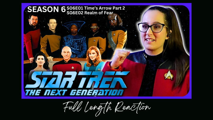 🖖Star Trek TNG S06E01-02 Full Length Reaction