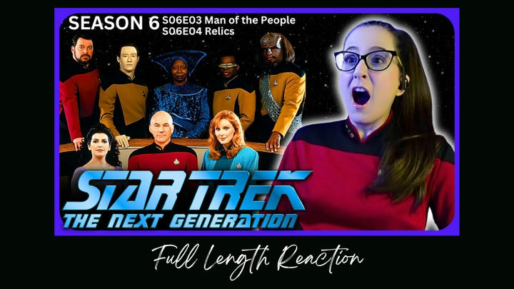 🖖Star Trek TNG S06E03-04 Full Length Reaction