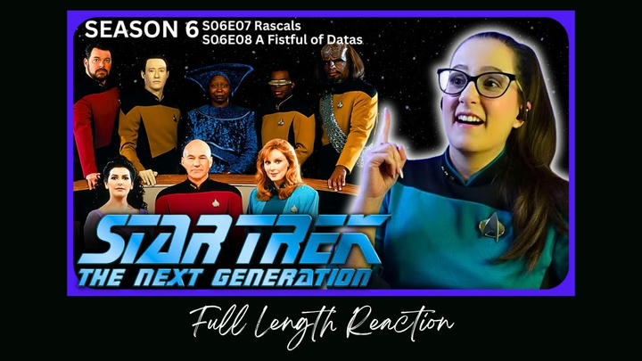 🖖Star Trek TNG S06E07-08 Full Length Reaction