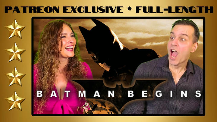 Batman Begins (2005) | Full-Length Reaction | Patreon Exclusive
