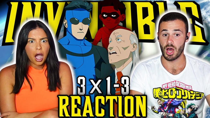 Invincible 3x1, 2 & 3 Reaction