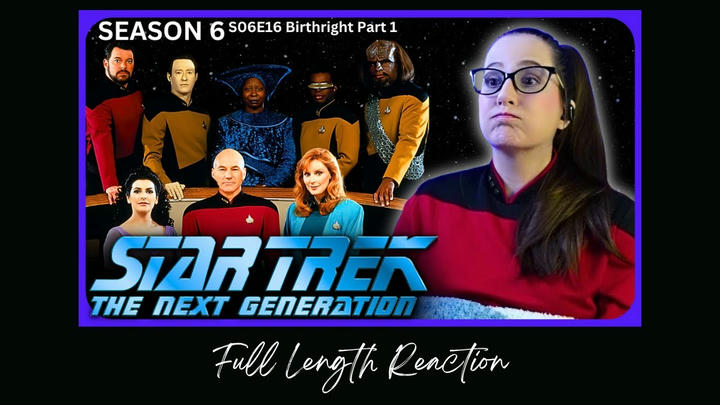 🖖Star Trek TNG S06E16 Full Length Reaction
