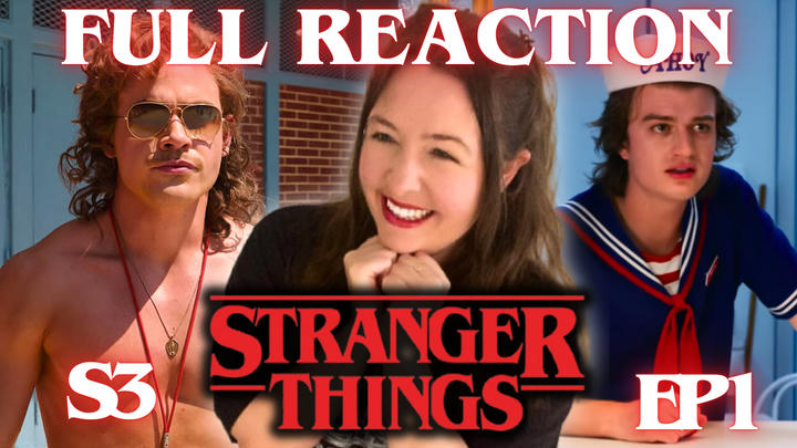 Stranger Things 3x1 full reaction