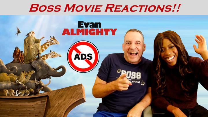 AD-FREE | EVAN ALMIGHTY (2007) – A Flood of Laughs & Heart | Boss Movie Reactions