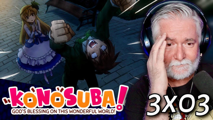 KONOSUBA 3x3 | A Re-education for This Bright Little Girl! | WATCH ALONG