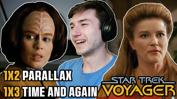 UNCUT - STAR TREK VOYAGER - 1X2/1X3 "Parallax" and "Time and Again"