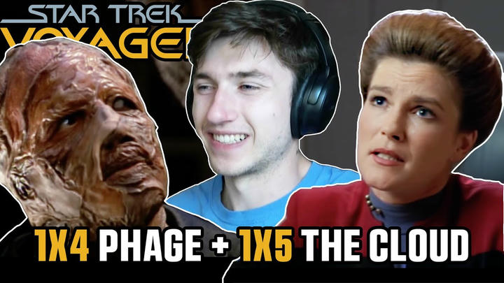 UNCUT - STAR TREK VOYAGER 1X4/1X5 - Phage and The Cloud