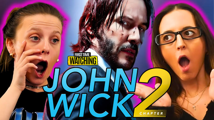 John Wick 2 Reaction (Abby and Tori) YouTube version (early access and no ads)