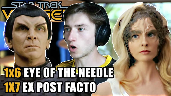 EXTRA EARLY UNCUT - STAR TREK VOYAGER 1x6/1x7 Eye of the Needle + Ex Post Facto