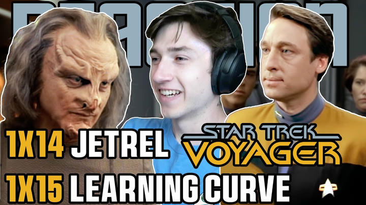 EXTRA EARLY UNCUT - STAR TREK VOYAGER 1X14/1X15 Jetrel + Learning Curve