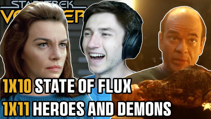 EARLY ACCESS - STAR TREK VOYAGER 1x10/1x11 State of Flux + Heroes and Demons