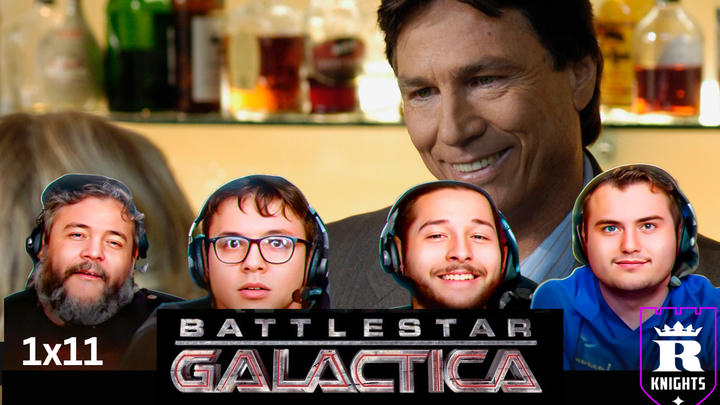 R Knights React to BSG 1x11: "Colonial Day" - Political Mayhem in Space! Unedited Timed