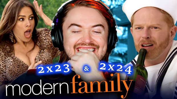 Modern Family 2x23 & 2x24 FULL Reactions