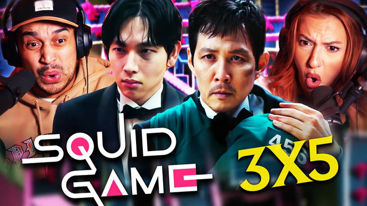 SQUID GAME SEASON 3 EPISODE 5 FULL LENGTH REACTION - WATCH ALONG