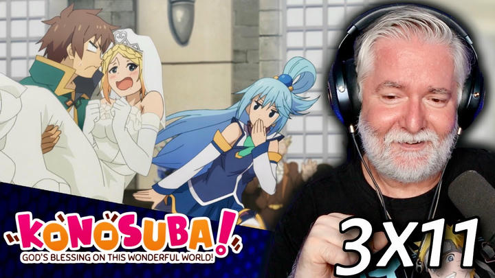 KONOSUBA | 3x11 | God's Blessings for These Unchanging Days! | WATCH ALONG