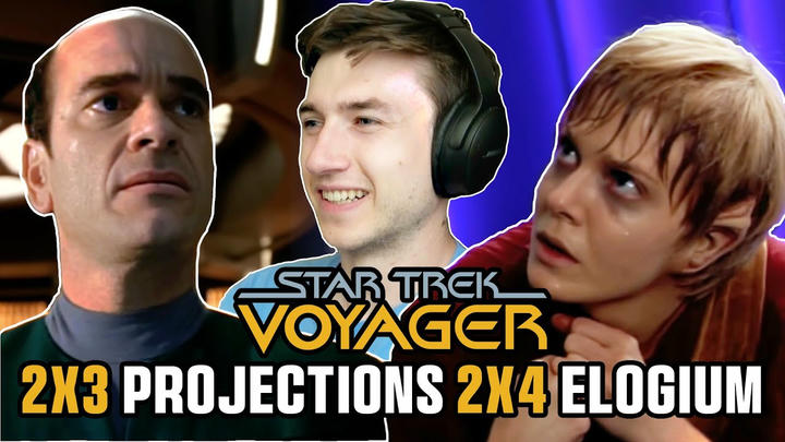 UNCUT - Star Trek Voyager 2x3/2x4 Projections and Elogium