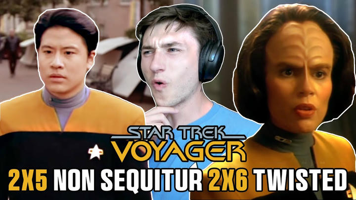 UNCUT - STAR TREK VOYAGER 2X5/2X6 Non Sequitur and Twisted