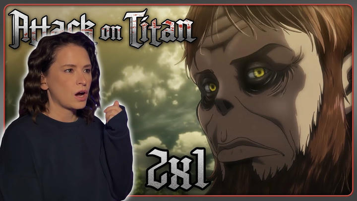 Attack on Titan 2x1 EDITED Reaction | Beast Titan | DUB