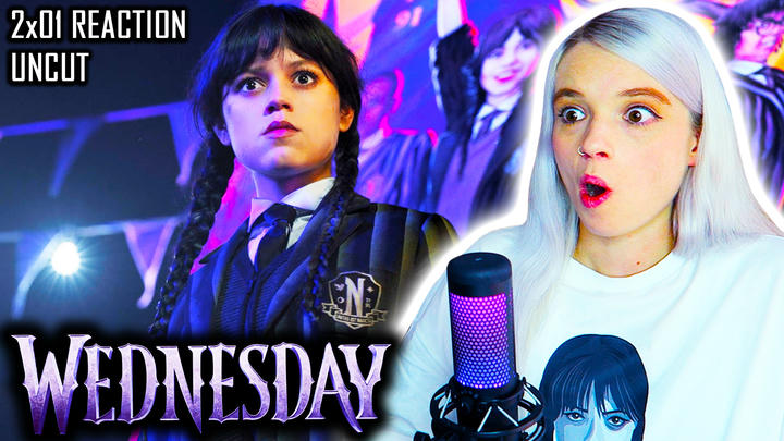 UNCUT REACTION: Wednesday 2x01 'Here We Woe Again' REACTION