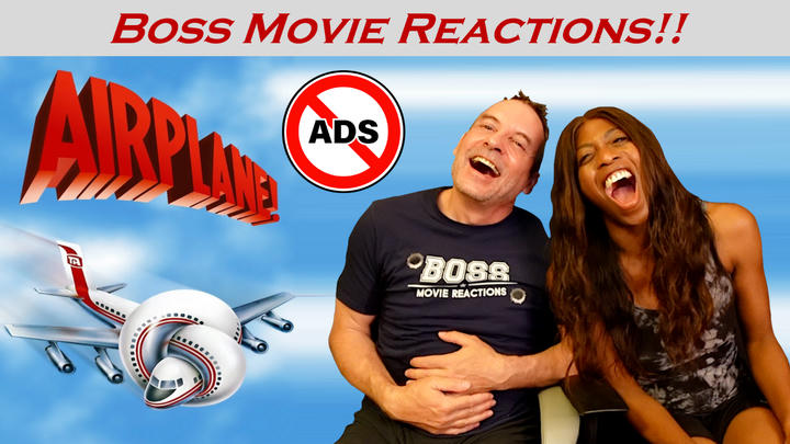 AD-FREE | AIRPLANE! (1980) – Jokes Every 5 Seconds!! | Boss Movie Reactions