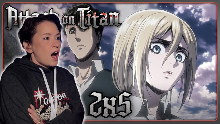 Attack on Titan 2x5 EDITED Reaction | E30 | Historia | DUB