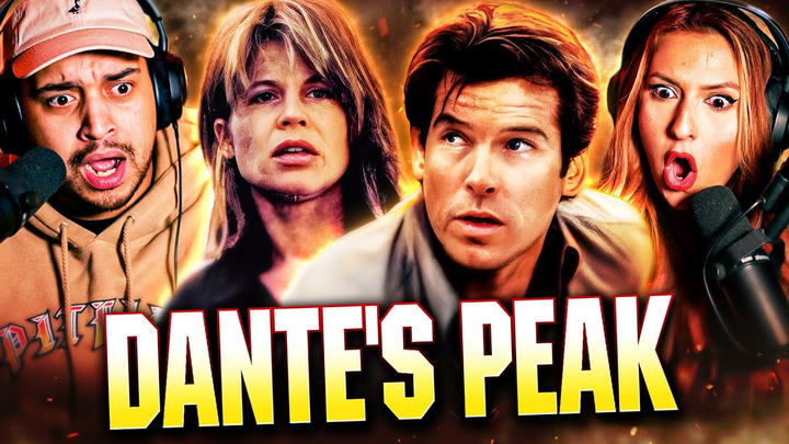 DANTE'S PEAK (1997) FULL LENGTH MOVIE REACTION - WATCH ALONG