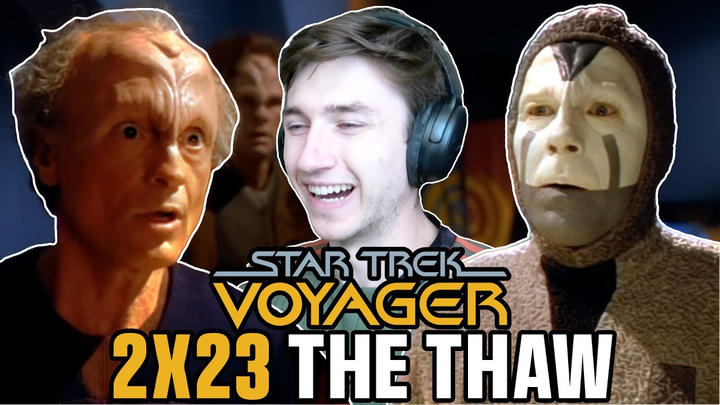 EXTRA EARLY ACCESS - STAR TREK VOYAGER - 2x23 - “The Thaw” FIRST TIME WATCHING REACTION!