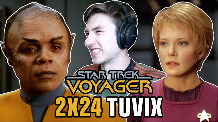 EXTRA EARLY ACCESS - STAR TREK VOYAGER - 2x24 - “Tuvix” FIRST TIME WATCHING REACTION!
