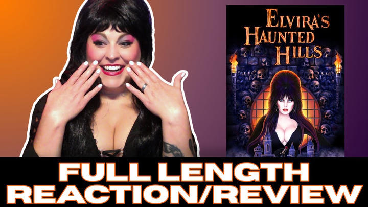 Elvira's Haunted Hills - FULL LENGTH REACTION