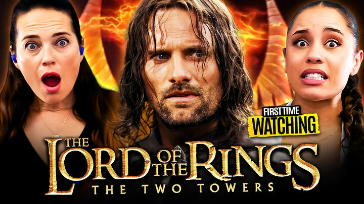 The Two Towers (Extended Edition) Reaction (Amy and Honey) YouTube version - part 1 (early access and no ads)
