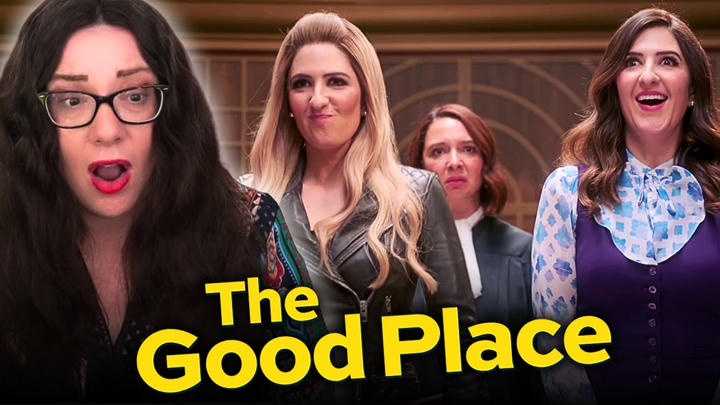 The Good Place 4x8 The Funeral to end all Funerals