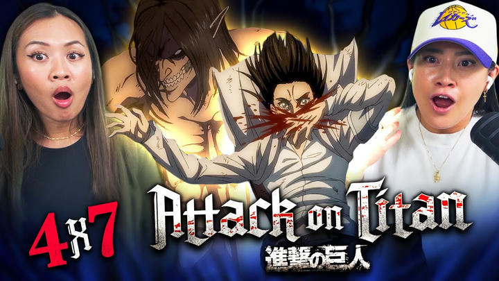Attack on Titan 4x7 | Full Length Reaction