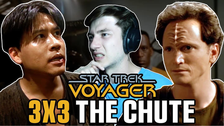 EXTRA EARLY ACCESS - STAR TREK VOYAGER - 3X3 - “The Chute” FIRST TIME WATCHING REACTION!