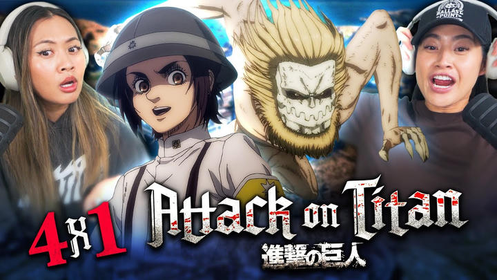 Attack on Titan 4x1 | Edited Reaction