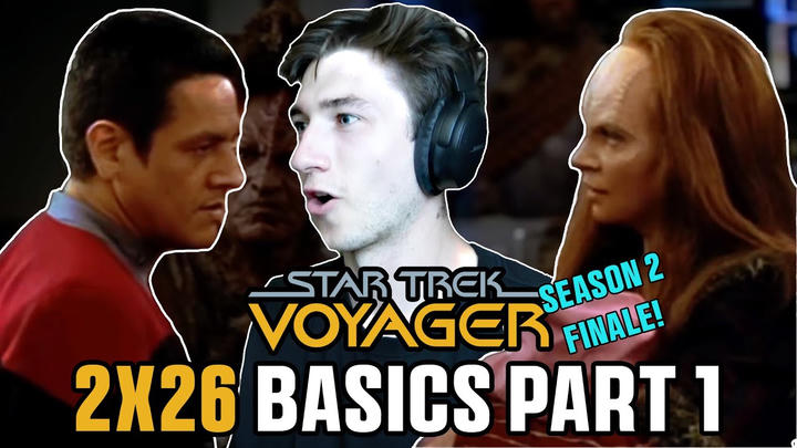 EARLY ACCESS - SEASON 2 FINALE! STAR TREK VOYAGER - 2x26 - “Basics Part 1” FIRST TIME WATCHING REACTION!